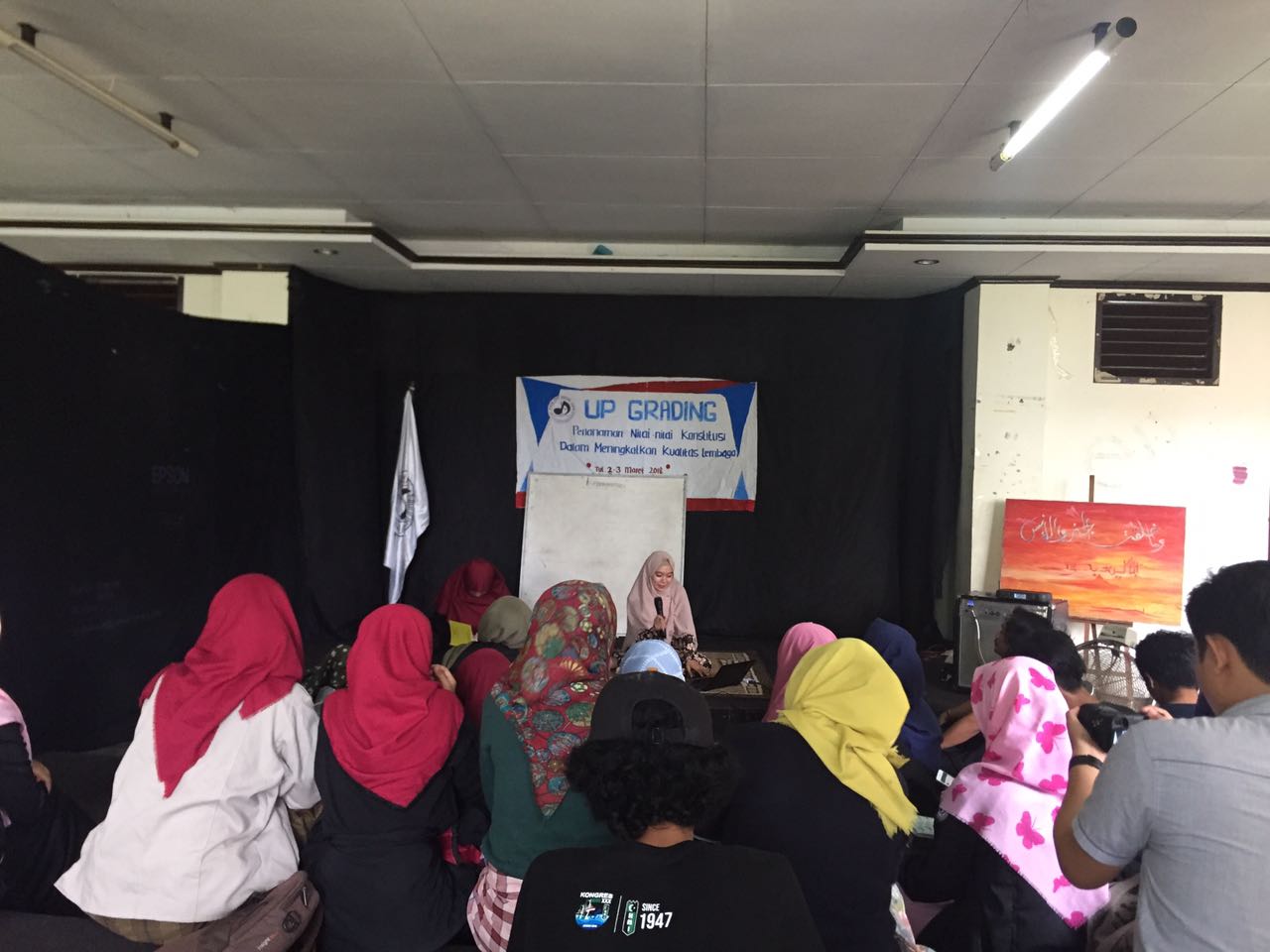 Gambar UKM SB eSA Beri Pemahaman Nilai Konstitusi Lembaga Lewat Upgrading 